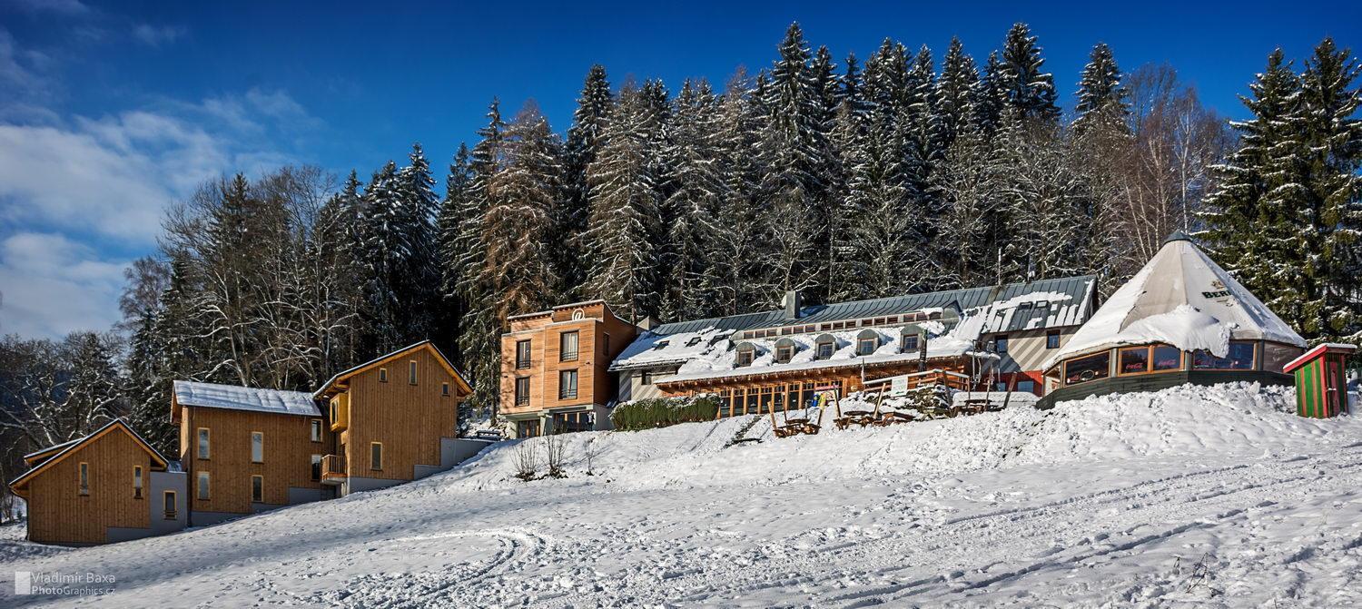 Hotel Modrin Pec pod Sněžkou Eksteriør billede